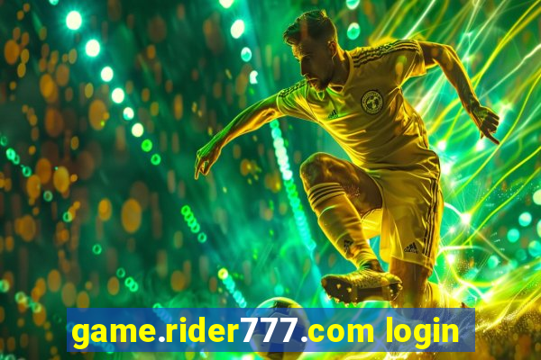 game.rider777.com login